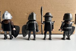 Lote Playmobil Guerreros Medievales