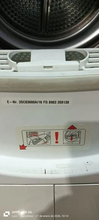 Secadora Balay Condensación 8kg