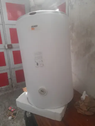 Termo eléctrico blanco