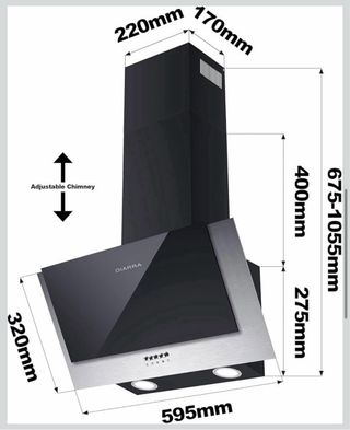 Campana Extractora CIARRA 60cm Cocina