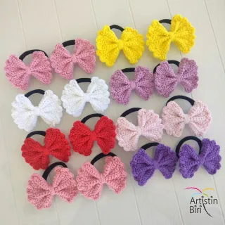 Gomas pelo crochet girasol (pack 5)