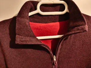 Jersey Inesis Cortavientos Burdeos