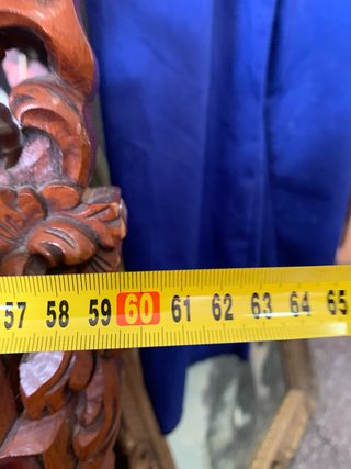 Espejo de madera tallada