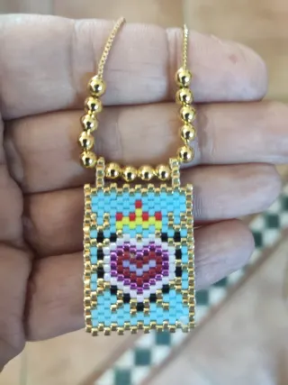 Collana con ciondolo a cuore