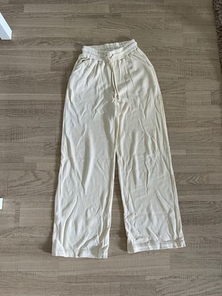 Pantalón de chándal beige