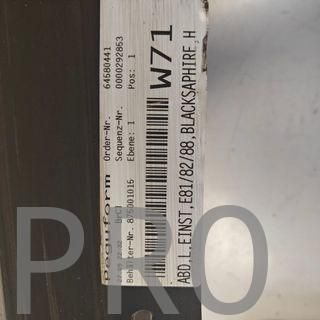 TALONERA IZQUIERDA BMW SERIE 1 E81-E82-E88 USADO