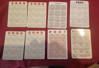 Colección Calendarios A.C.R. La Barqueta Benidorm
