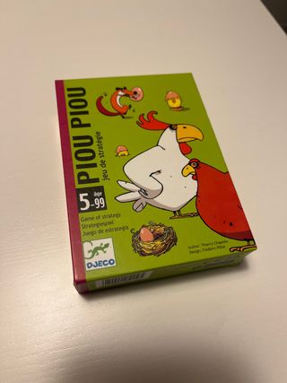 Juego de cartas PIOU PIOU Djeco sin estrenar
