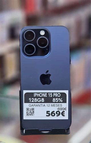 iPhone 15 Pro 128GB Azul