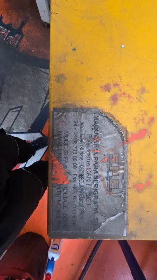 Máquina Serigrafía SIPE EP-3