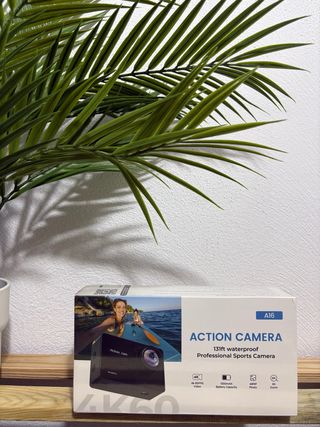 Cámara de Acción A16 4K 60FPS Impermeable