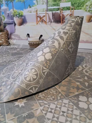 Alfombra hexagonal 3 metros lavable