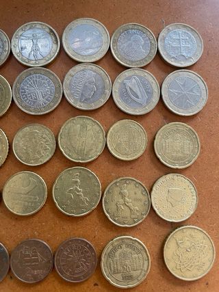 Colección monedas conmemorativas varias