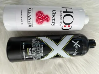 Mesa sillas polvos y líquidos acrílico gel y mas