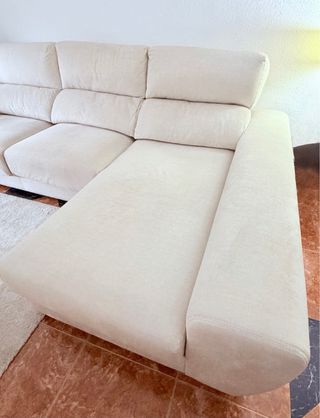 Sofá Chaiselongue Muebles La Fábrica Crudo