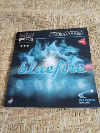 DONIC BLUE FIRE M1 GOMA TENIS DE MESA ROJA
