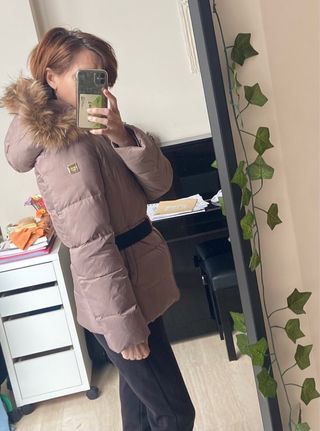 Anorak Liu Jo Beige plumon