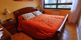 Dormitorio madera maciza cerezo