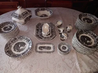 Vajilla La Cartuja de Sevilla Porcelana