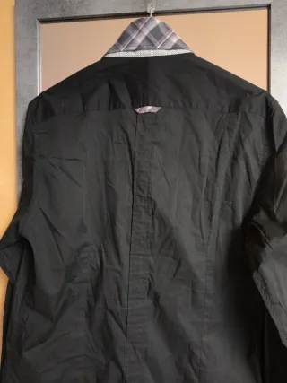 Camicia uomo nera tg M