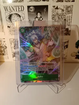 One piece tcg carta Adio op09.