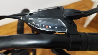 Bicicleta MTB Roja RACER 290FD