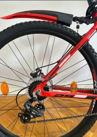 Bicicleta MTB Roja RACER 290FD