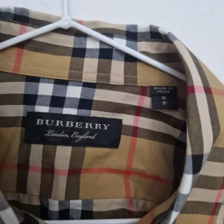 Camicia Burberry a quadri