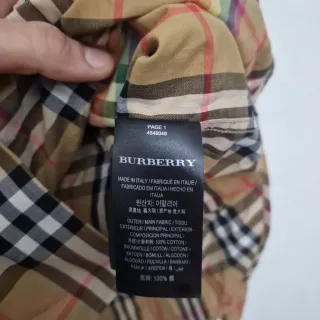 Camicia Burberry a quadri