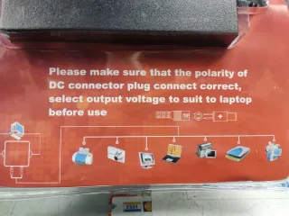 Adaptador AC/DC 96W para portátil