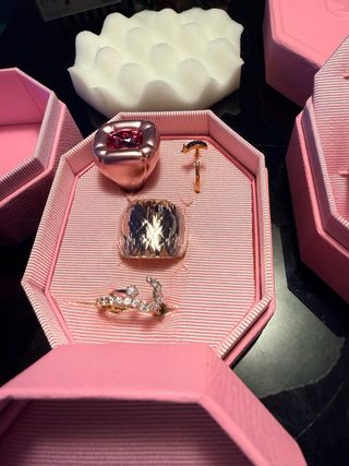 Conjunto 5 cajitas joyero Swarovski