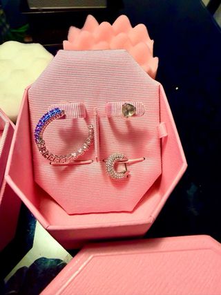 Conjunto 5 cajitas joyero Swarovski