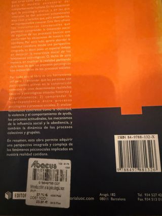 Lecturas de psicología social (CUADERNOS UNED) ...