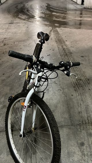 Bicicleta B'Twin Bambina Bianco/Rosa