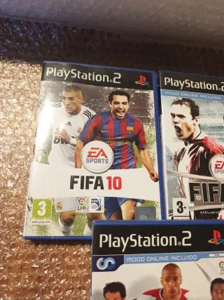 Lote 3 Juegos PS2 FIFA 10, 06, 2004