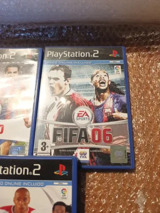 Lote 3 Juegos PS2 FIFA 10, 06, 2004