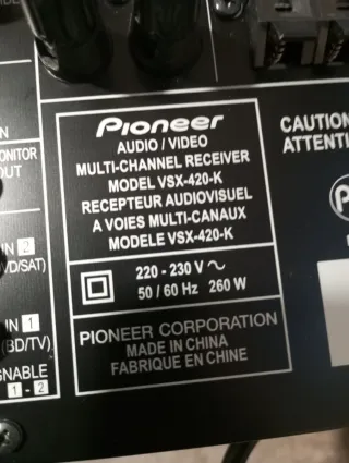 Home cinema Pioneer VSX-420-K