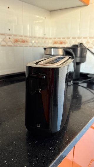 Tostadora Philips Negra