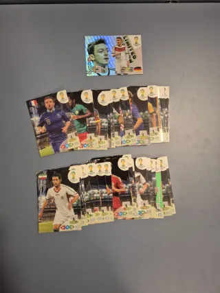 Lote enorme de cromos de futbol
