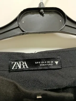 Pantalón Palazzo Zara Negro