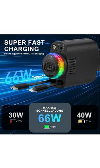 Cargador Coche USB C Luz Estrella Aromaterapia