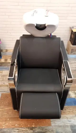 Lavacabezas profesional negro