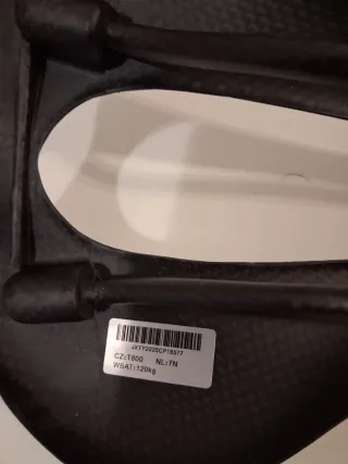 Sillín raíles carbono