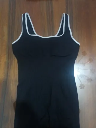 Mono largo gimnasio negro