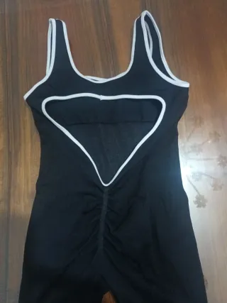 Mono largo gimnasio negro