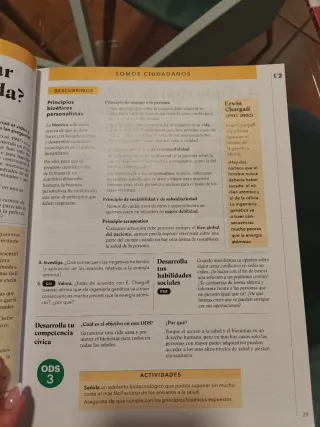 Educación en valores cívicos y éticos ESO LOMLOE