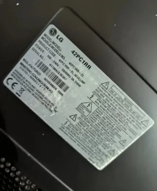 Televisor LG Plata 42 pulgadas