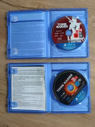 Tomb Rider + Shadow of the Tomb Raider para PS4