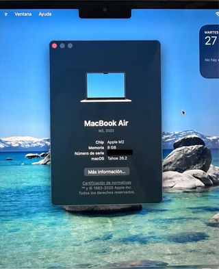 MacBook Air M2, 99 Ciclos -Blanco Estrella