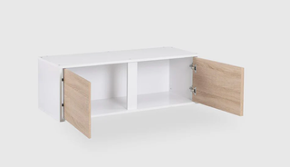 Mueble Salón Alma Blanco y Madera